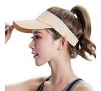 FakeFace Sonnenhut Visor Tennis Cap Bandana Cap Faltbar Sommerhut Sonnenschild Schirmkappe Anti-UV Schnelltrocknend Mesh Baseball Cap Kappe Outdoor Sport Hut für Männer Frauen