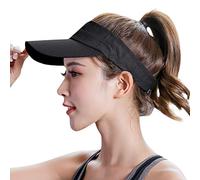 FakeFace Sonnenhut Visor Tennis Cap Bandana Cap Faltbar Sommerhut Sonnenschild Schirmkappe Anti-UV Schnelltrocknend Mesh Baseball Cap Kappe Outdoor Sport Hut für Männer Frauen