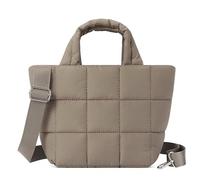 FAKKA Kleine Puffer-Tragetasche, gesteppte Crossbody-Tasche für Damen, 5 l