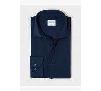 fakts Busy Modern Fit Hemd dunkelblau, Einfarbig