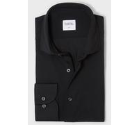 fakts Busy Modern Fit Hemd schwarz, Einfarbig
