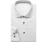 fakts Busy Modern Fit Hemd weiss, Einfarbig