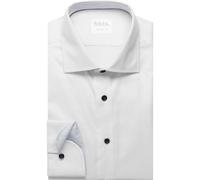 fakts Busy Modern Fit Hemd weiss, Einfarbig