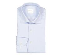 fakts Hemd Herren Langarm Baumwoll-Stretch blau, 45