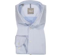 fakts Hemd Herren Slim Fit Langarm blau, XXL