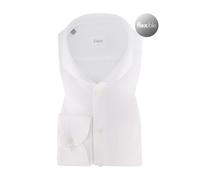 fakts Hemd Herren Slim Fit Langarm Jersey weiß, XL