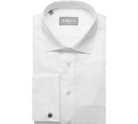 fakts Slim Fit Hemd weiss, Einfarbig