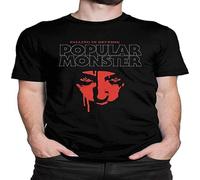 FAL-Ling In Rev-Erse Popular Monster Men's T-Shirts Round Neck Short Sleeve T-Shirt Black XXL