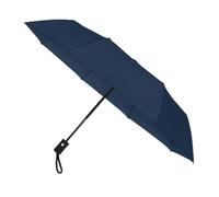 Falconetti ECO Faltbarer Regenschirm - Automatische Öffnung - Windfest - 8 Fiberglasstreben - Hergestellt aus recyceltem PET - Großer Schutz - 9100 cm Durchmesser - Marineblau