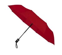 Falconetti Faltbarer Regenschirm - Automatisches Öffnen und Schließen - Windbeständig - Kompakt und leicht - Für Damen und Herren - Ideal für Reisen und den Alltag - 100 cm Durchmesser - Rot