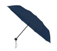 Falconetti Faltbarer Regenschirm - Manuelles Öffnen und Schließen - Kompakt und leicht - Stabiles Gestell - Für Damen und Herren - Ideal für Reisen und den Alltag - 90 cm Durchmesser - Marineblau