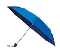 Falconetti Faltbarer Regenschirm - Mini Regenschirm - Manuelles Öffnen und Schließen - Windfest - Stabiles Gestell - Für Damen und Herren - Ideal als Reisezubehör - 90 cm Durchmesser - Königsblau