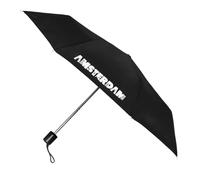 Falconetti Faltbarer Regenschirm - Mini Regenschirm - Manuelles Öffnen und Schließen - Windfest - Stabiles Gestell - Für Damen und Herren - Ideal als Reisezubehör - 90 cm Durchmesser
