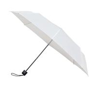 Falconetti Faltbarer Regenschirm - Mini Regenschirm - Manuelles Öffnen und Schließen - Windfest - Stabiles Gestell - Für Damen und Herren - Ideal als Reisezubehör - 90 cm Durchmesser - Weiß