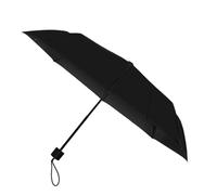 Falconettti ECO Faltbarer Regenschirm - Windfest - 8 Fiberglasstreben - Hergestellt aus recyceltem PET - Großer Schutz - 90 cm Durchmesser - Schwarz