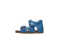 Falcotto BEA-Sandalen aus Leder mit Schnalle und Klettverschluss, Azurblau ,22 EU