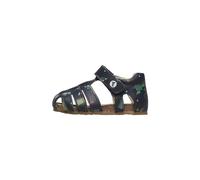 Falcotto Halbgeschlossene Sandalen aus Leder, Marineblau- 24