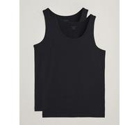 Falke 2-Pack Cotton Tank Top Black Schwarz M