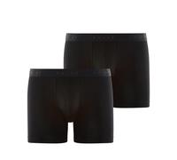 Falke 2-Pack Daily Comfort Boxers - Black - XL Bequeme Boxershorts - 2 Stück Unterwäsche