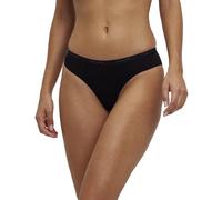 Falke Damen Slip Daily Comfort 2er Pack Baumwolle atmungsaktiv Schwarz XL