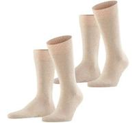 Falke 2P Happy Socks Sand Gr 39/42 Herren