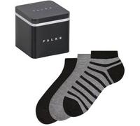 Falke 3P Ankle Sock Happy Box Grau Baumwolle Gr 43/46