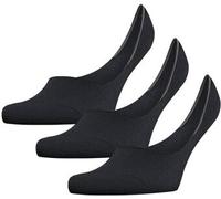 Falke 3P Men Step Medium Cut Schwarz Baumwolle Gr 41/42 Herren