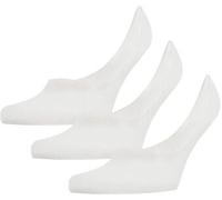 Falke 3P Men Step Medium Cut Weiß Baumwolle Gr 47/48 Herren