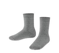 FALKE Unisex Kinder Stoppersocken Catspads K Hp Baumwolle rutschhemmende Noppen 1 Paar, Grau Light Grey Melange 3390, 35-38