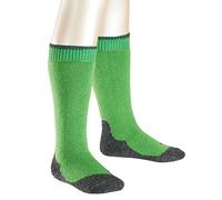 FALKE Active Warm + Kinder Kniestrümpfe rugby green (7741) 19-22 mit anatomischer Passform