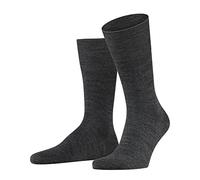 Falke Socken Airport Herren – klimaregulierend, hautsympathisch – Dunkelgrau Größe 43-44