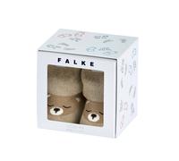 FALKE Unisex Baby Socken Baby Bear B SO Baumwolle als Geschenk 1 Paar, Beige (Sand Melange 4650) neu - umweltfreundlich, 50-56