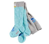 FALKE Babys Strumpfhosen Ocean, Baumwollmischung, 1 Stück, Grau (Storm Grey 3820), Größe: 62-68