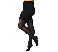 Falke Damen Strumpfhose Beauty Plus 50 DEN halb-blickdicht Schwarz (3009) C SHORT