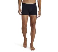 FALKE Herren Boxershorts Daily Climate Control Outlast® M BX Baumwolle schnelltrocknend 1 Stück, Grau (Midnight 6366), L