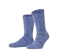 FALKE Socken Brooklyn Herren Baumwolle Light Blue Gr. 43-46
