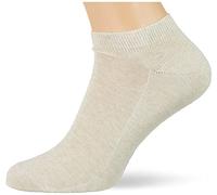 FALKE Casual Herren Sneaker Socken Family Short 2er Pack, Größe:43-46;Farbe:Sand Melange (4650)