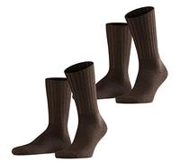 FALKE Casual Herren Socken Nelson 2er Pack, Größe:43-46;Farbe:Brown (5930)