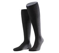 FALKE City Herren Kniestrumpf Airport 3er Pack, Größe:43/44;Farbe:dark brown