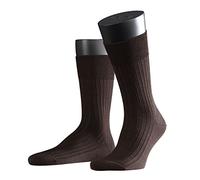 FALKE City Herren Socken Bristol Pure 2er Pack, Größe:41/42;Farbe:brown