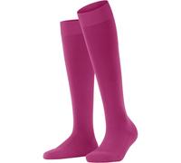 FALKE Damen Kniestrümpfe ClimaWool W Kh Wolle Lyocell lang einfarbig 1 Paar, Rot Berry 8390, 37-38