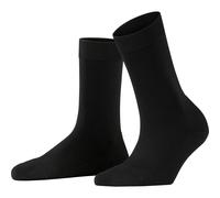 Falke Tagessocke ClimaWool (Merinowolle, feuchtigkeitsregulierend) schwarz Damen - 1 Paar, Größe 37-38