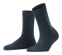 Falke Tagessocke ClimaWool (Merinowolle, feuchtigkeitsregulierend) navyblau Damen - 1 Paar, Größe 37-38