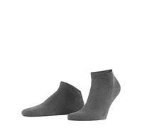 Falke Herren Sneakersocken ClimaWool Merinowolle feuchtigkeitsregulierend einfarbig Grau 43-44