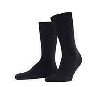 FALKE Herren Socken ClimaWool M So Wolle Lyocell einfarbig 1 Paar, Blau Dark Navy 6370, 43-44