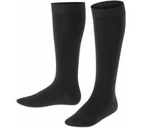 FALKE Comfort Wool Kniestrümpfe aus Wolle Kinder black 19-22