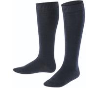 FALKE Comfort Wool Kniestrümpfe aus Wolle Kinder darkmarine 19-22