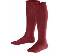 FALKE Comfort Wool Kniestrümpfe aus Wolle Kinder ruby 19-22
