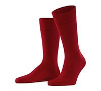 Falke Herren Socken Cool 24/7 M Baumwolle einfarbig – Rot Scarlet 8228 – Größe 41-42