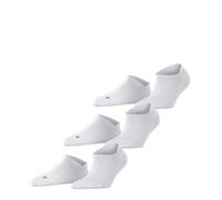 Falke Unisex Sneakersocken Cool Kick weich atmungsaktiv schnelltrocknend kurz 3er Pack Weiß 46-48